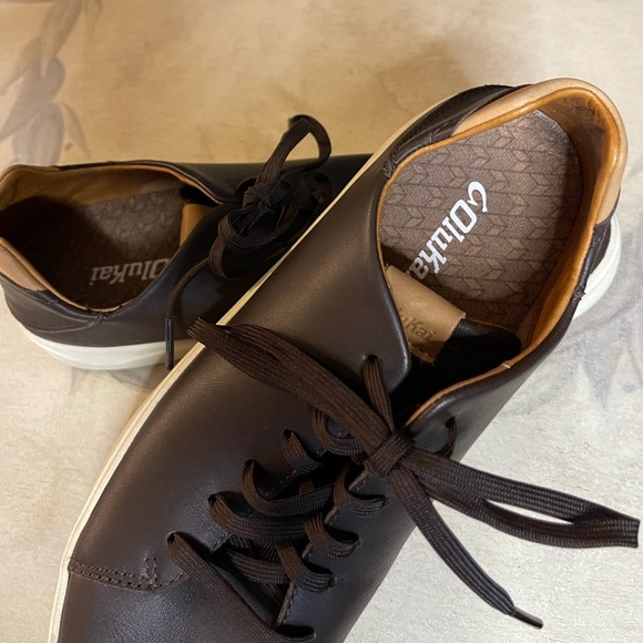 Olukai Lae’ahi Li ‘I’ll Waterproof Brown Leather Sneakers Size Men’s 8 - Picture 7 of 11